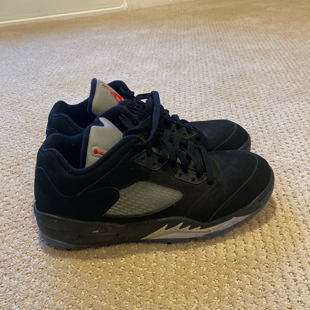 Jordan 5 golf shoes size 9.5